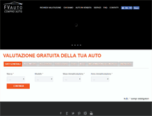 Tablet Screenshot of fvauto.it